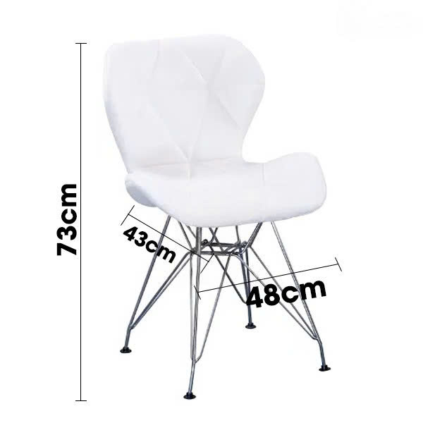 Chi tiết lớp da cao cấp và đường may tinh tế trên ghế Eames J3M