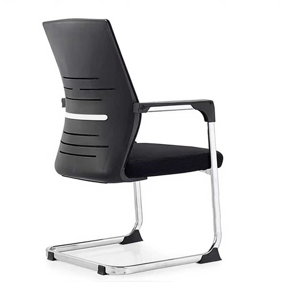 Chân thép mạ crom và đế nhựa mềm của ghế G8012