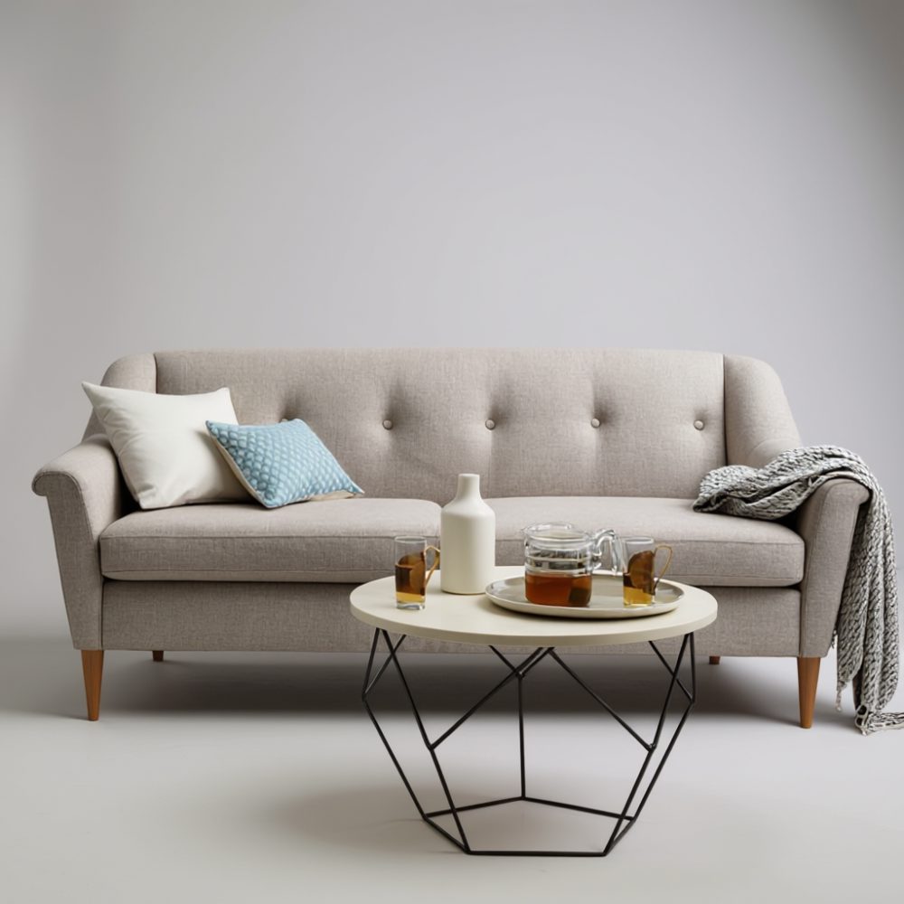 Sofa văng 1m8 Cosy SFV08 trong không gian phòng khách chung cư hiện đại