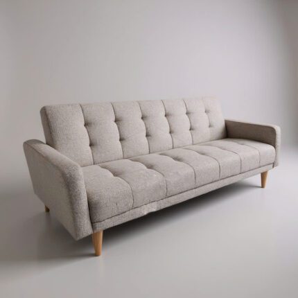 Sofa Giường Thông Minh Nỉ Ghi Cho Căn Hộ Nhỏ SFB03-G