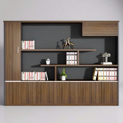 Tủ Giám Đốc 2m4 MDF Melamine Sang Trọng Có Khóa TGD1624