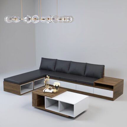 Sofa gỗ MDF Văng Tiết Kiệm SFG34-N
